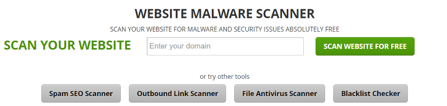 Siteguarding Scanner